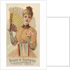 Plate 41, from the Fans of the Period series for Allen & Ginter Cigarettes Brands, 1889 by Allen & Ginter