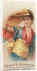 Plate 43, from the Fans of the Period series for Allen & Ginter Cigarettes Brands, 1889 by Allen & Ginter