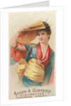 Plate 43, from the Fans of the Period series for Allen & Ginter Cigarettes Brands, 1889 by Allen & Ginter
