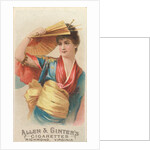 Plate 43, from the Fans of the Period series for Allen & Ginter Cigarettes Brands, 1889 by Allen & Ginter