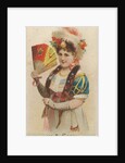 Plate 46, from the Fans of the Period series for Allen & Ginter Cigarettes Brands, 1889 by Allen & Ginter