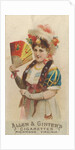 Plate 46, from the Fans of the Period series for Allen & Ginter Cigarettes Brands, 1889 by Allen & Ginter