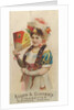 Plate 46, from the Fans of the Period series for Allen & Ginter Cigarettes Brands, 1889 by Allen & Ginter