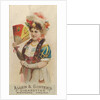 Plate 46, from the Fans of the Period series for Allen & Ginter Cigarettes Brands, 1889 by Allen & Ginter