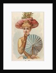 Plate 48, from the Fans of the Period series for Allen & Ginter Cigarettes Brands, 1889 by Allen & Ginter
