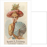 Plate 48, from the Fans of the Period series for Allen & Ginter Cigarettes Brands, 1889 by Allen & Ginter