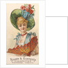 Plate 50, from the Fans of the Period series for Allen & Ginter Cigarettes Brands, 1889 by Allen & Ginter