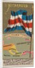 Nicaragua, from Flags of All Nations, Series 1 for Allen & Ginter Cigarettes Brands, 1887 by Allen & Ginter