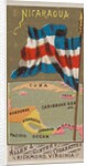 Nicaragua, from Flags of All Nations, Series 1 for Allen & Ginter Cigarettes Brands, 1887 by Allen & Ginter