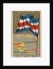 Nicaragua, from Flags of All Nations, Series 1 for Allen & Ginter Cigarettes Brands, 1887 by Allen & Ginter