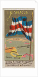 Nicaragua, from Flags of All Nations, Series 1 for Allen & Ginter Cigarettes Brands, 1887 by Allen & Ginter