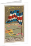 Nicaragua, from Flags of All Nations, Series 1 for Allen & Ginter Cigarettes Brands, 1887 by Allen & Ginter