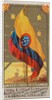 United States of Columbia, from Flags of All Nations, Series 1 for Allen & Ginter Cig…, 1887 by Allen & Ginter