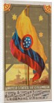 United States of Columbia, from Flags of All Nations, Series 1 for Allen & Ginter Cig…, 1887 by Allen & Ginter