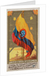 United States of Columbia, from Flags of All Nations, Series 1 for Allen & Ginter Cig…, 1887 by Allen & Ginter
