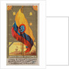 United States of Columbia, from Flags of All Nations, Series 1 for Allen & Ginter Cig…, 1887 by Allen & Ginter
