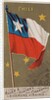 Chile, from Flags of All Nations, Series 1 for Allen & Ginter Cigarettes Brands, 1887 by Allen & Ginter