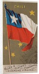 Chile, from Flags of All Nations, Series 1 for Allen & Ginter Cigarettes Brands, 1887 by Allen & Ginter