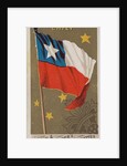 Chile, from Flags of All Nations, Series 1 for Allen & Ginter Cigarettes Brands, 1887 by Allen & Ginter