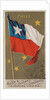 Chile, from Flags of All Nations, Series 1 for Allen & Ginter Cigarettes Brands, 1887 by Allen & Ginter
