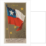 Chile, from Flags of All Nations, Series 1 for Allen & Ginter Cigarettes Brands, 1887 by Allen & Ginter