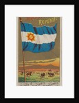 Argentine Republic, from Flags of All Nations, Series 1 for Allen & Ginter Cigarettes…, 1887 by Allen & Ginter