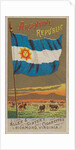 Argentine Republic, from Flags of All Nations, Series 1 for Allen & Ginter Cigarettes…, 1887 by Allen & Ginter