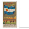 Argentine Republic, from Flags of All Nations, Series 1 for Allen & Ginter Cigarettes…, 1887 by Allen & Ginter