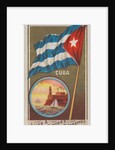 Cuba, from Flags of All Nations, Series 1 for Allen & Ginter Cigarettes Brands, 1887 by Allen & Ginter