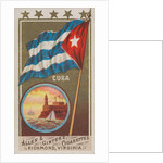 Cuba, from Flags of All Nations, Series 1 for Allen & Ginter Cigarettes Brands, 1887 by Allen & Ginter