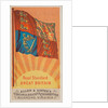 Royal Standard, Great Britain, from Flags of All Nations, Series 1 for Allen & Ginter…, 1887 by Allen & Ginter