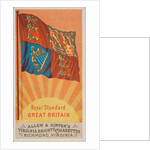 Royal Standard, Great Britain, from Flags of All Nations, Series 1 for Allen & Ginter…, 1887 by Allen & Ginter
