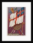 New Zealand, from Flags of All Nations, Series 1 for Allen & Ginter Cigarettes Brands, 1887 by Allen & Ginter