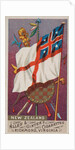 New Zealand, from Flags of All Nations, Series 1 for Allen & Ginter Cigarettes Brands, 1887 by Allen & Ginter
