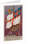 New Zealand, from Flags of All Nations, Series 1 for Allen & Ginter Cigarettes Brands, 1887 by Allen & Ginter