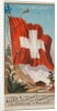 Switzerland, from Flags of All Nations, Series 1 for Allen & Ginter Cigarettes Brands, 1887 by Allen & Ginter