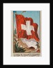 Switzerland, from Flags of All Nations, Series 1 for Allen & Ginter Cigarettes Brands, 1887 by Allen & Ginter