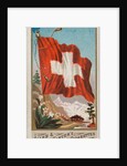 Switzerland, from Flags of All Nations, Series 1 for Allen & Ginter Cigarettes Brands, 1887 by Allen & Ginter