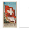 Switzerland, from Flags of All Nations, Series 1 for Allen & Ginter Cigarettes Brands, 1887 by Allen & Ginter