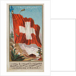 Switzerland, from Flags of All Nations, Series 1 for Allen & Ginter Cigarettes Brands, 1887 by Allen & Ginter