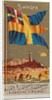 Sweden, from Flags of All Nations, Series 1 for Allen & Ginter Cigarettes Brands, 1887 by Allen & Ginter