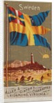 Sweden, from Flags of All Nations, Series 1 for Allen & Ginter Cigarettes Brands, 1887 by Allen & Ginter