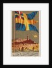 Sweden, from Flags of All Nations, Series 1 for Allen & Ginter Cigarettes Brands, 1887 by Allen & Ginter