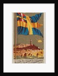 Sweden, from Flags of All Nations, Series 1 for Allen & Ginter Cigarettes Brands, 1887 by Allen & Ginter