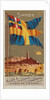 Sweden, from Flags of All Nations, Series 1 for Allen & Ginter Cigarettes Brands, 1887 by Allen & Ginter