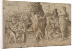 The Entombment of Christ, ca. 1465-75 by Andrea Mantegna