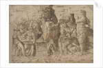 The Entombment of Christ, ca. 1465-75 by Andrea Mantegna