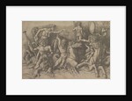 The Battle of the Sea Gods, ca. 1485-88 by Andrea Mantegna