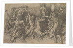 The Battle of the Sea Gods, ca. 1485-88 by Andrea Mantegna