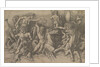 The Battle of the Sea Gods, ca. 1485-88 by Andrea Mantegna